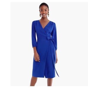 J. Crew Wrap 365 Crepe Dress